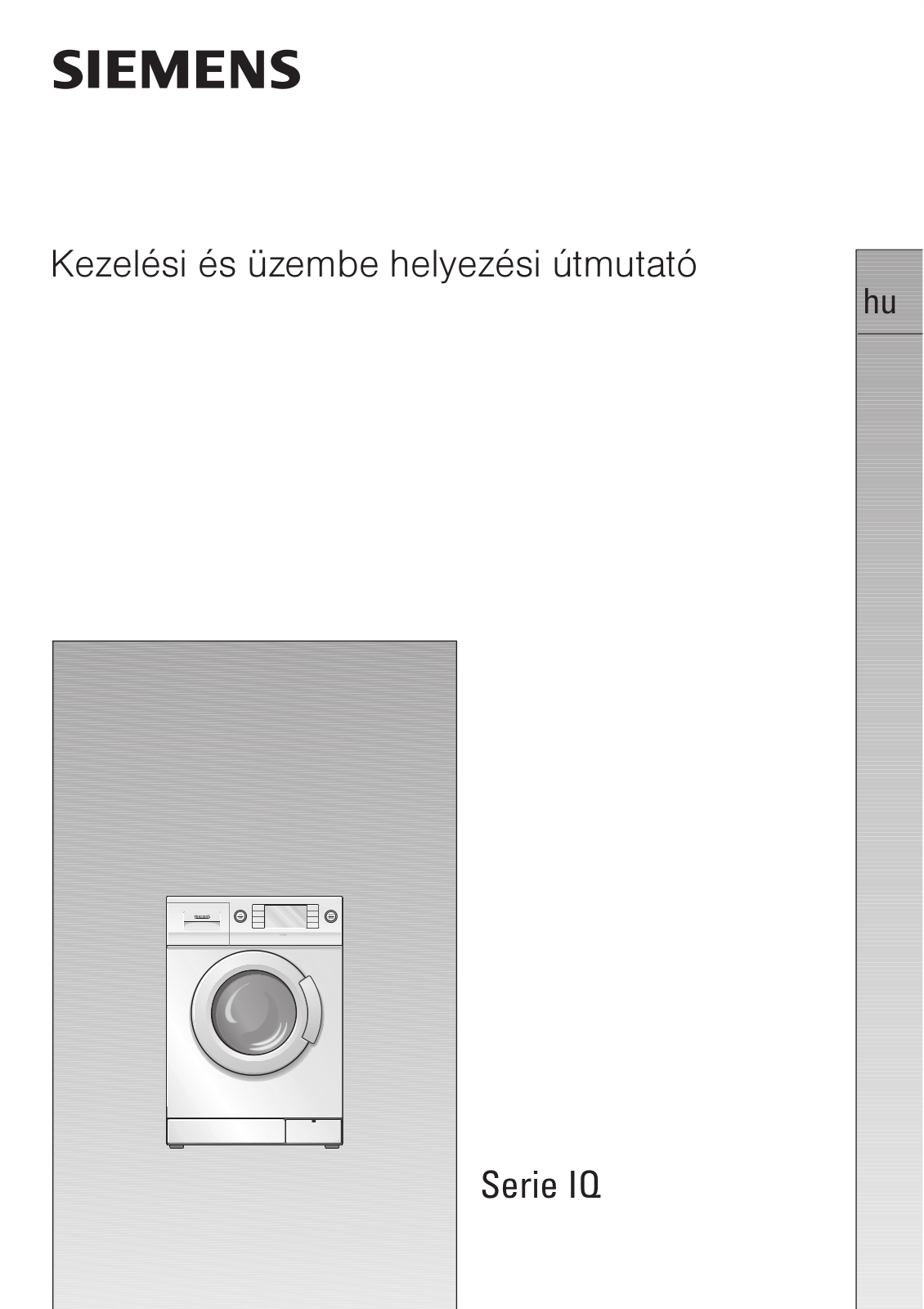 Siemens WIQ1833EU User Manual