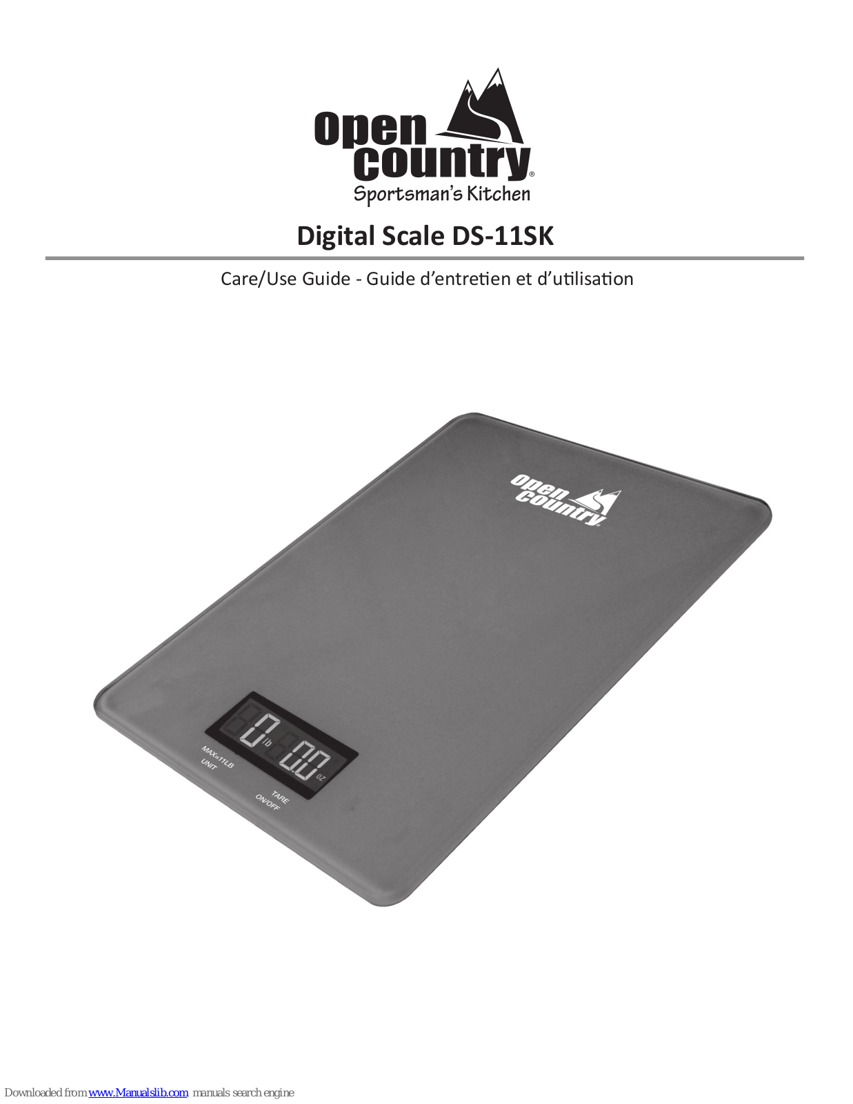 Open Country DS-11SK User Manual