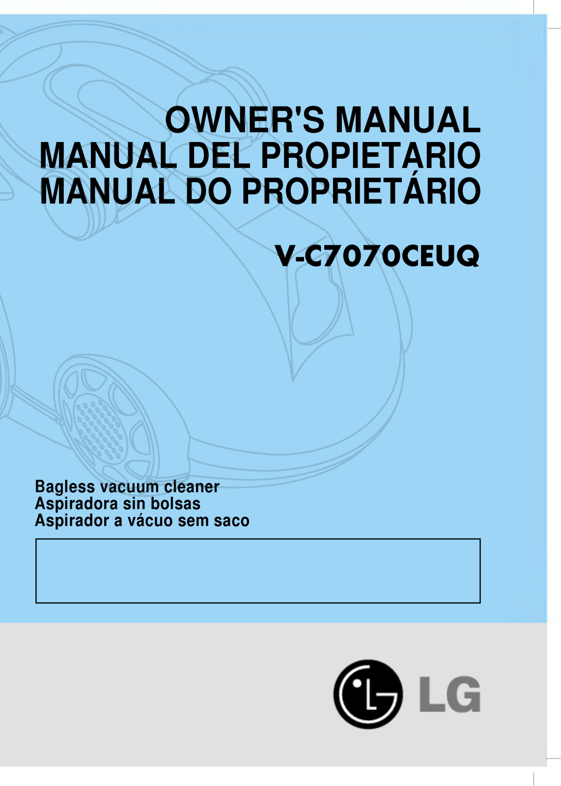 LG V-C7070CEUQ User Manual