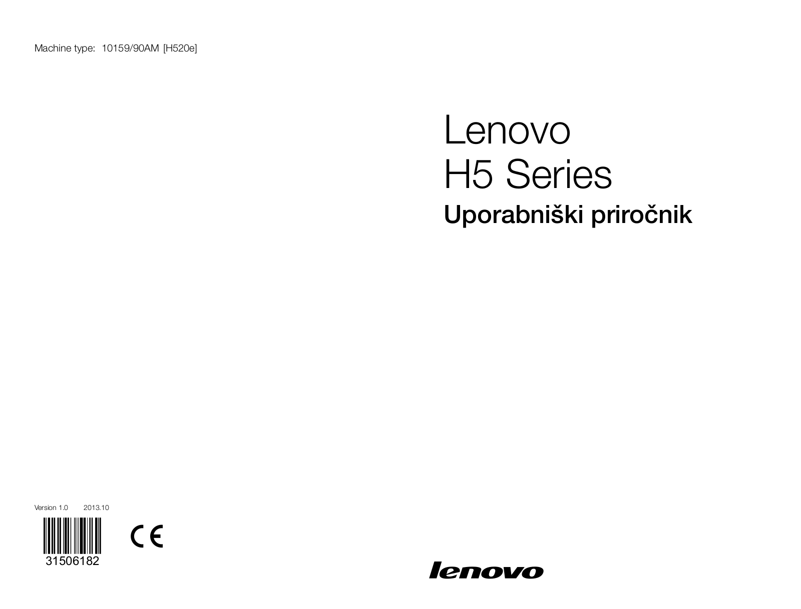 Lenovo H520e User Guide