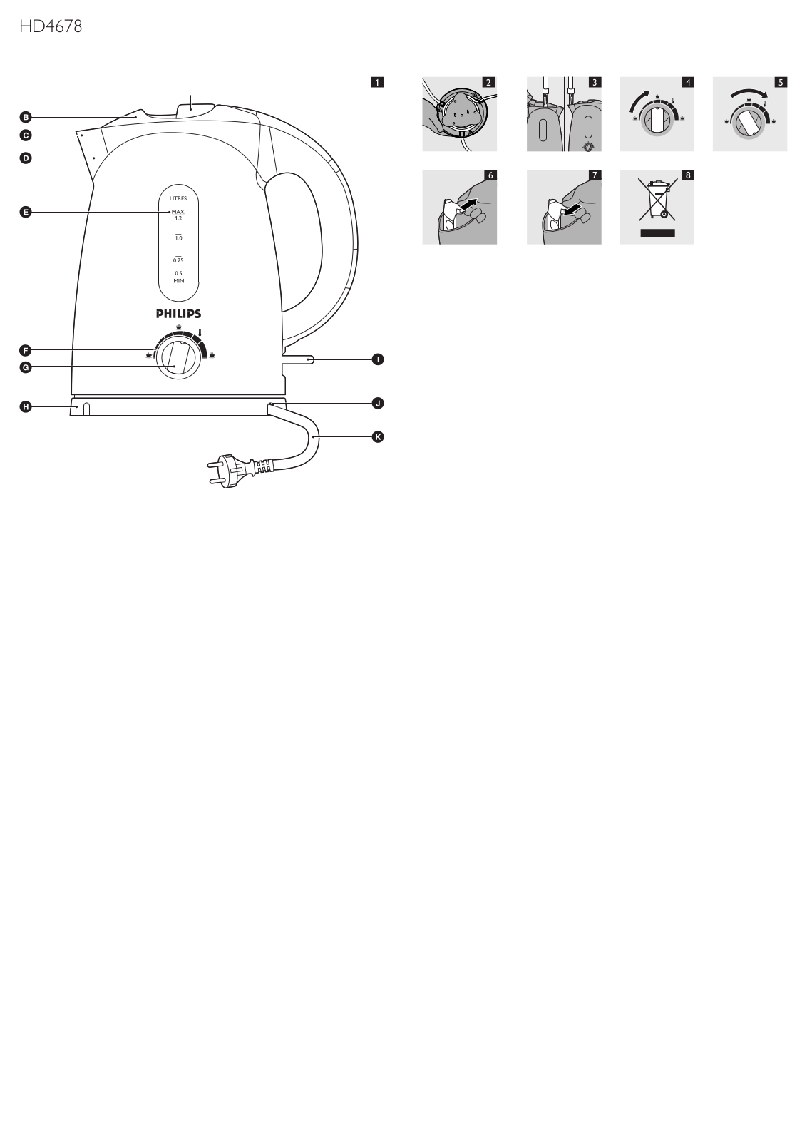 Philips HD 4678 User Manual