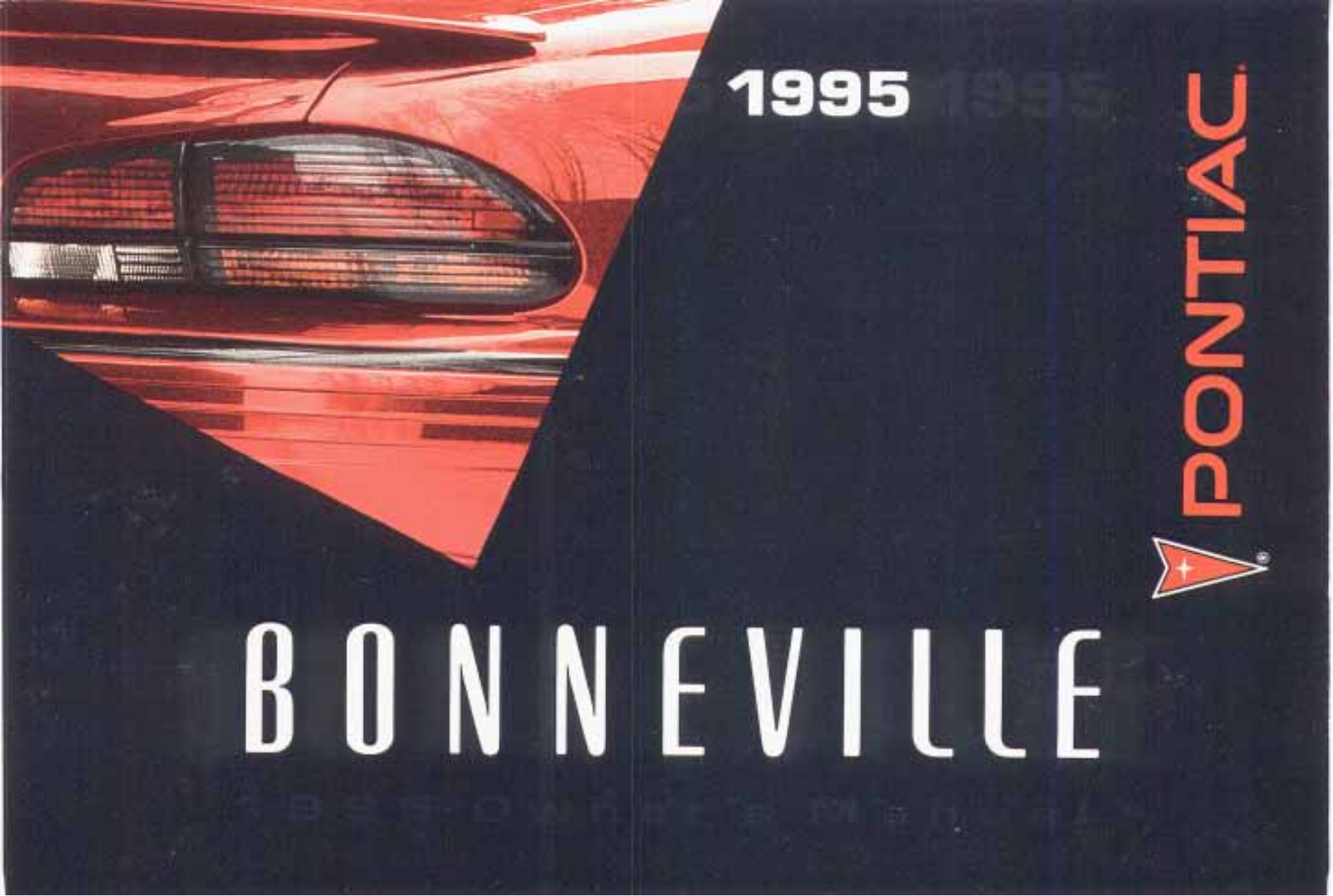 Pontiac BONNEVILLE 1995 Owner Manual