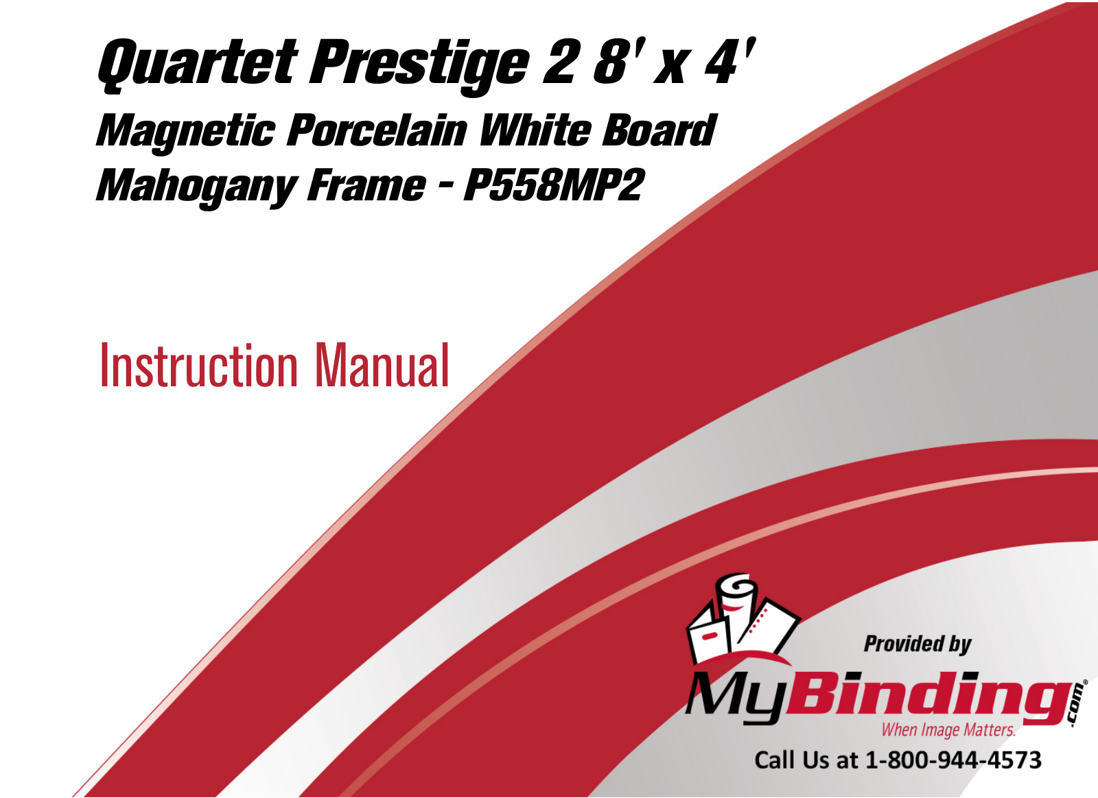 Quartet P558MP2 Instruction Manual