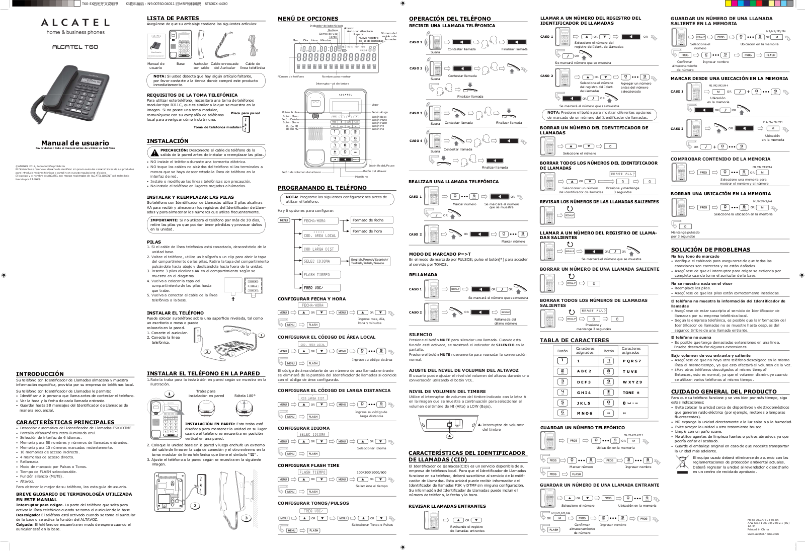 Alcatel T60 User Manual