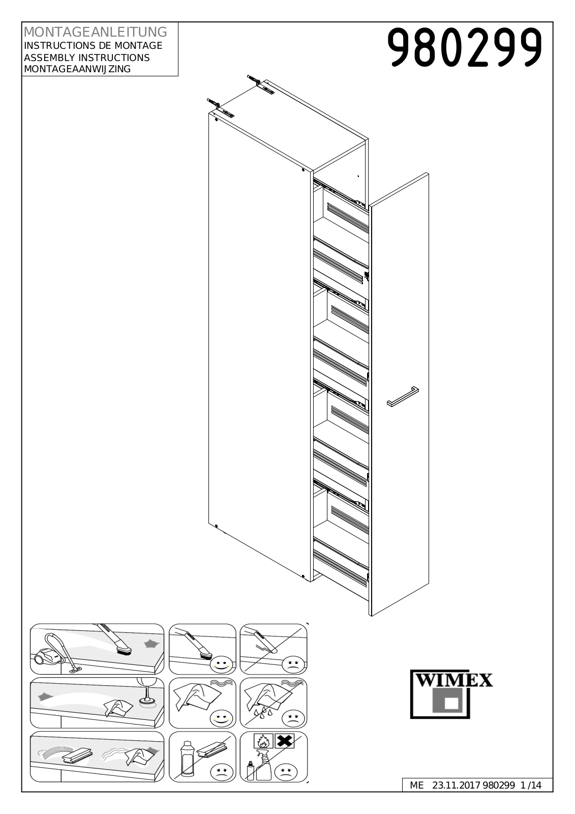 Wimex 980299 Assembly instructions