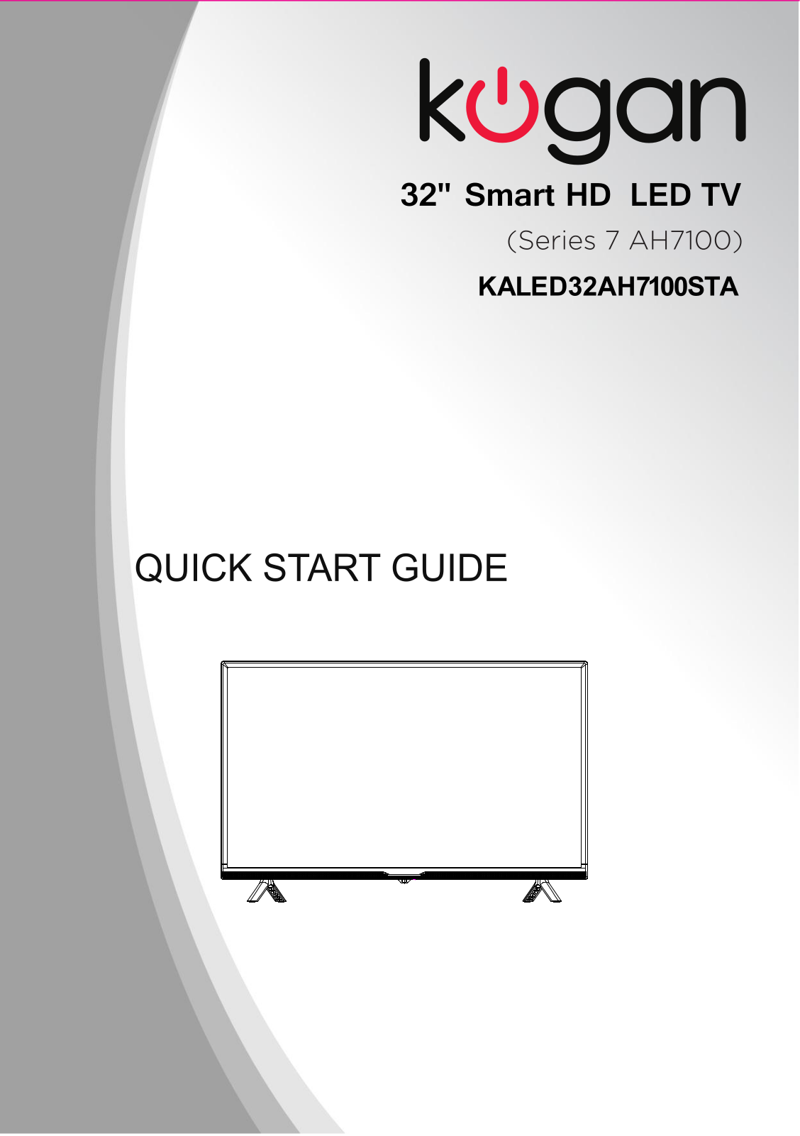 Kogan KALED32AH7100STA User Manual