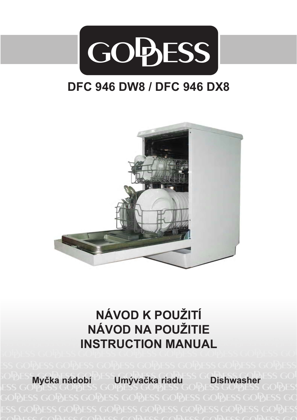 Goddess DFC946DX8 Operating Instructions