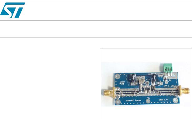 ST TDR025V1 User Manual