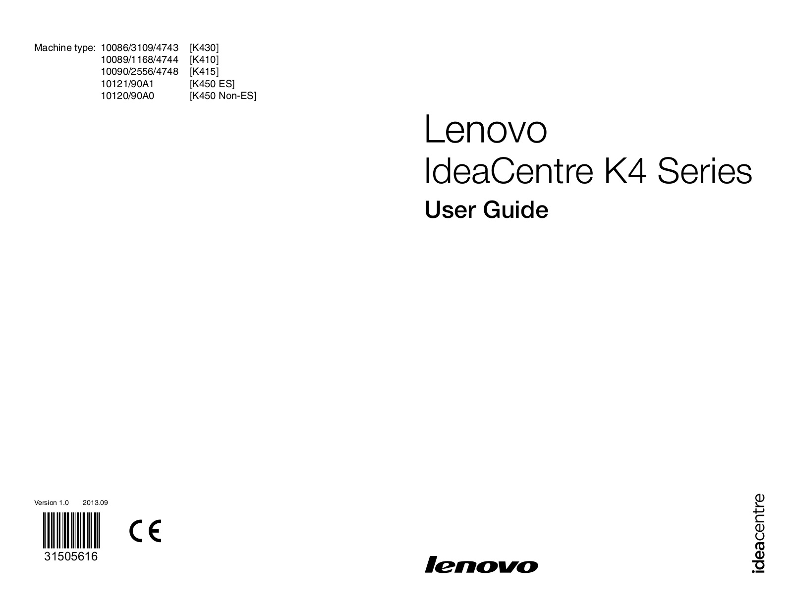 Lenovo 57315522, 57315521 User Manual