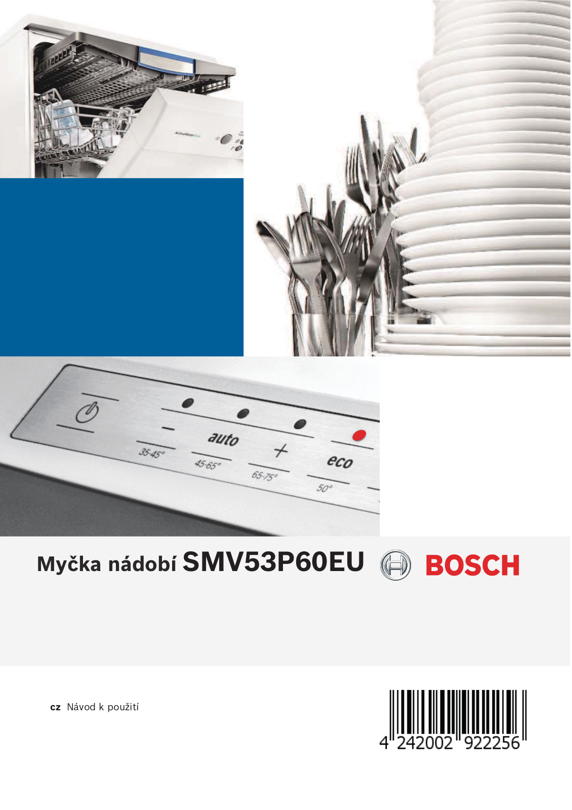 Bosch SMV53P60EU User Manual