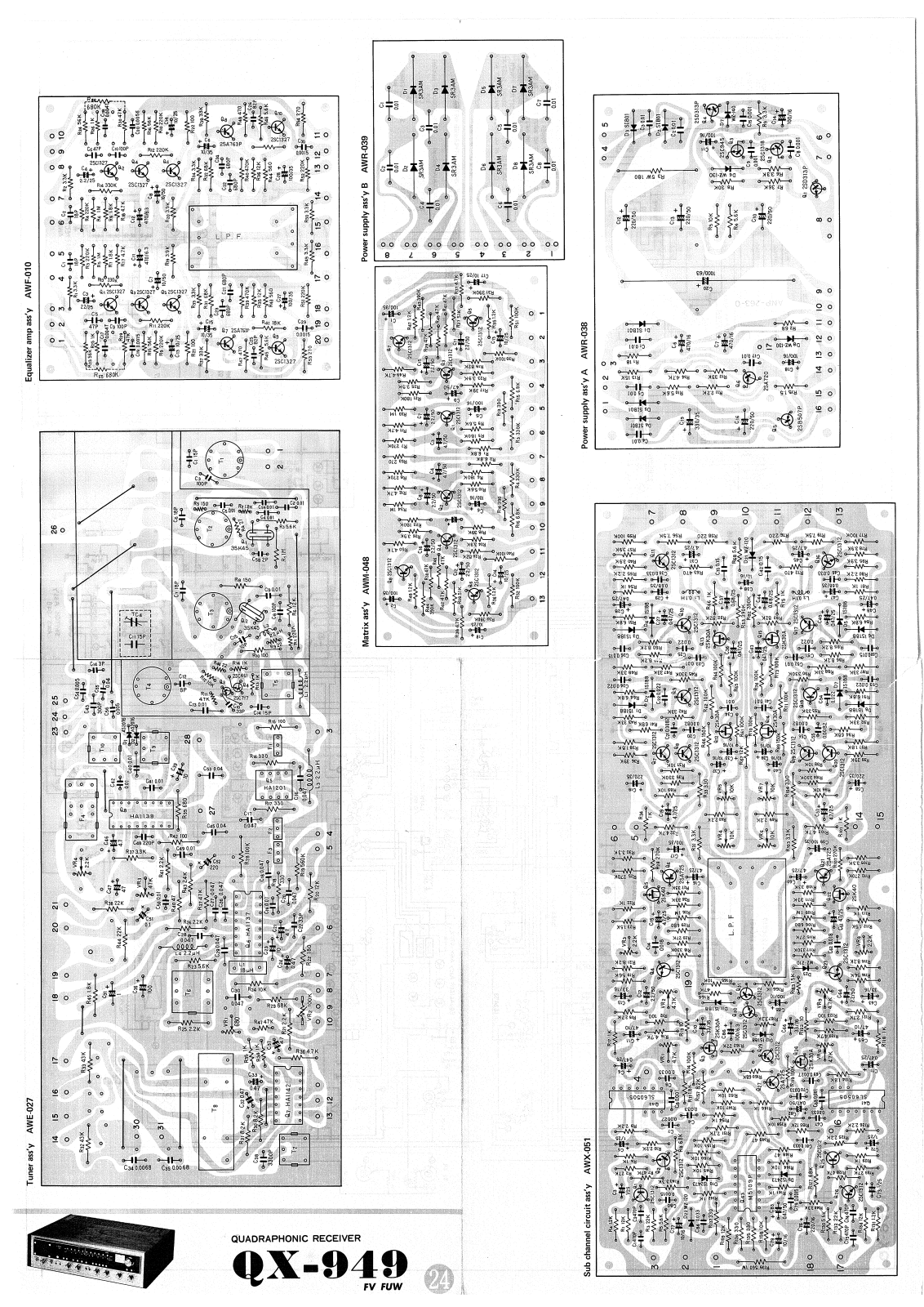 Pioneer QX-949 Service Manual