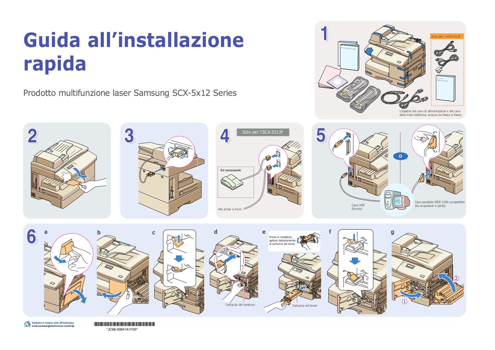 Samsung SCX-5312F User Manual