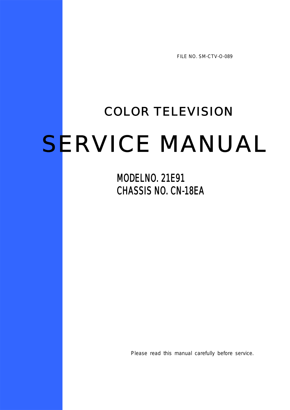 Changhong CN-18EA 21E91 Schematic - ManualMachine.com
