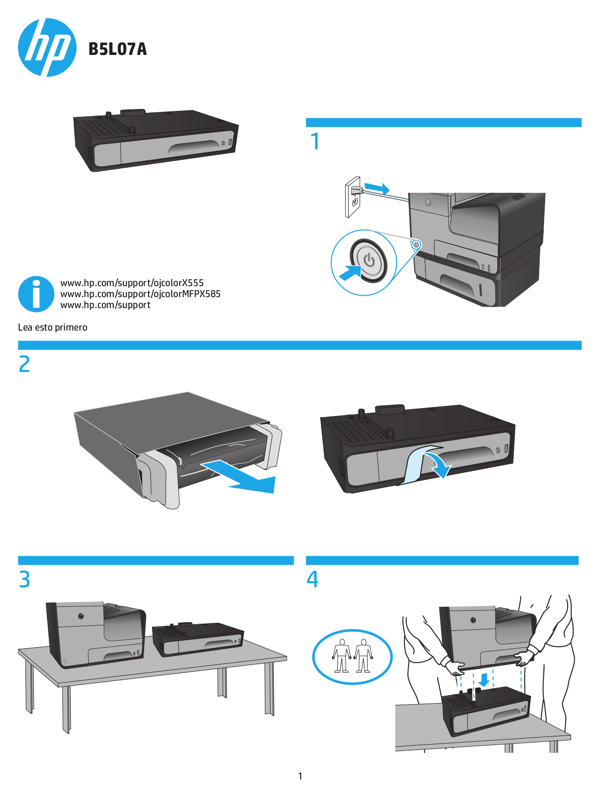 HP Officejet Enterprise Color X555 User Guide