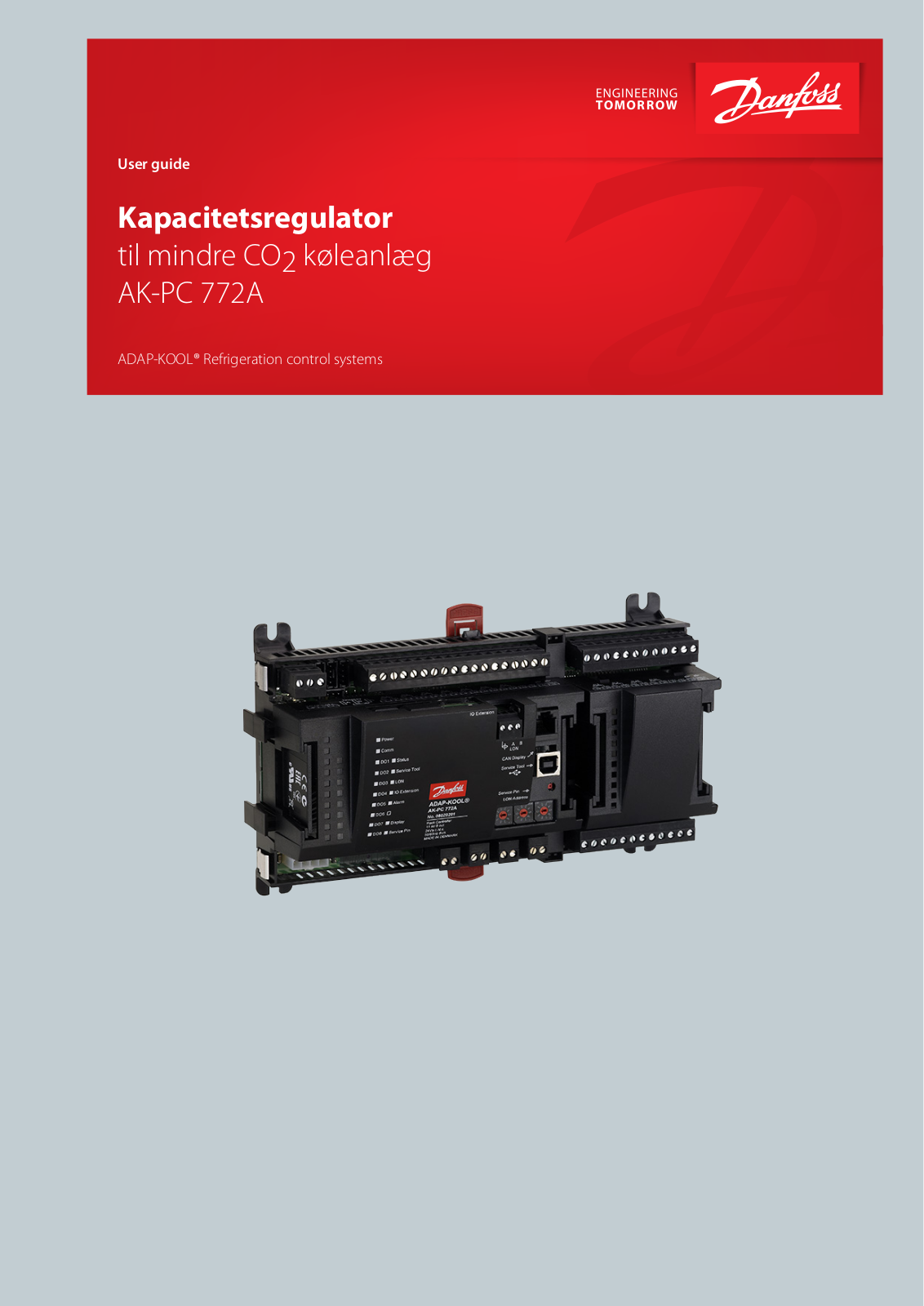 Danfoss AK-PC 772A User guide