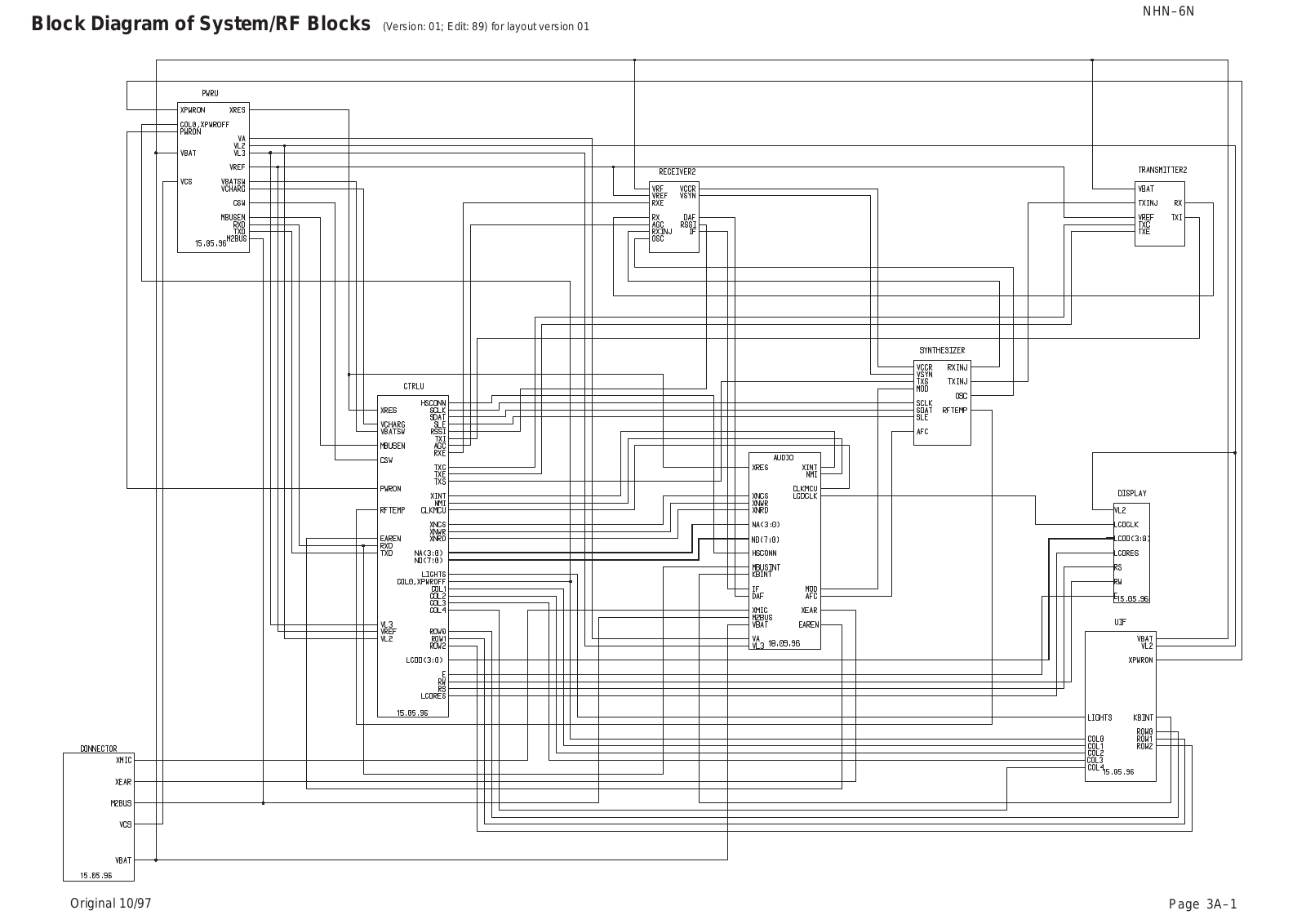 Nokia Ringo2 Circuit Diagram of System Blocks 03