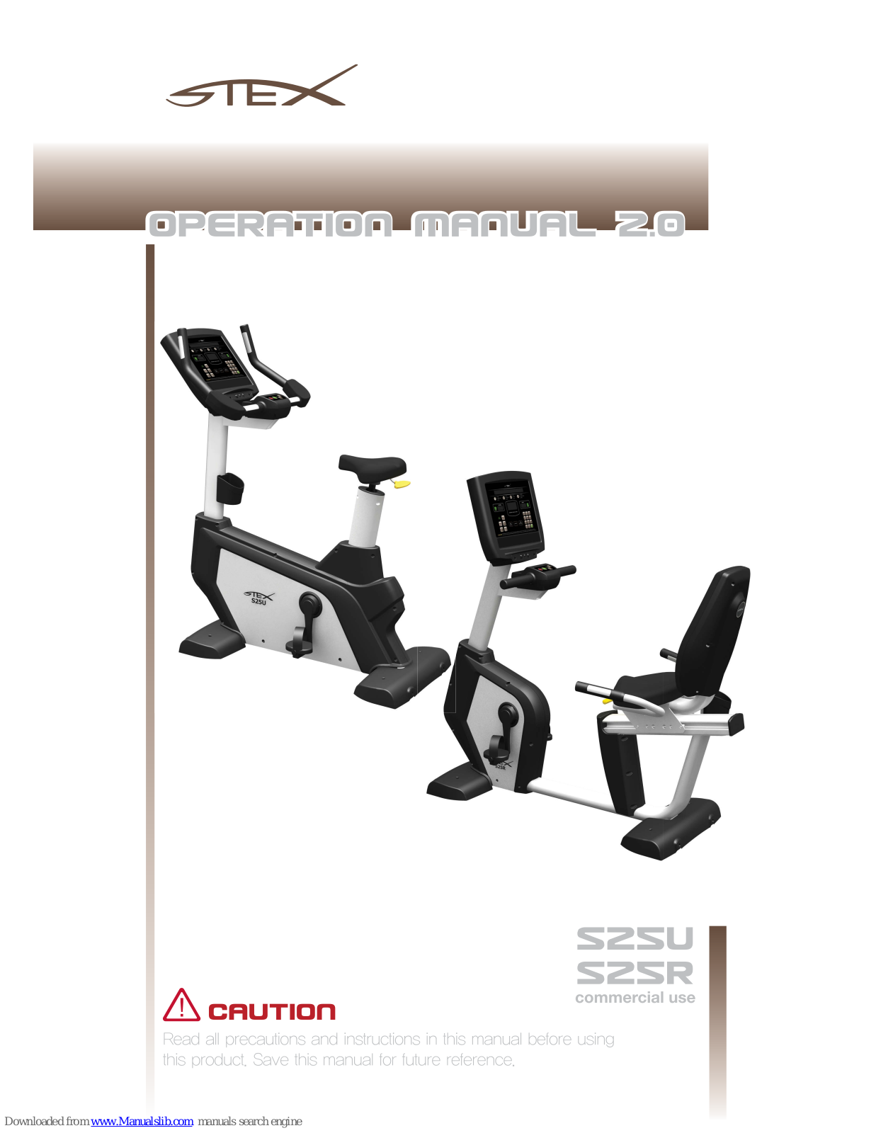 stex S2SU, S2SR Operation Manual - ManualMachine.com