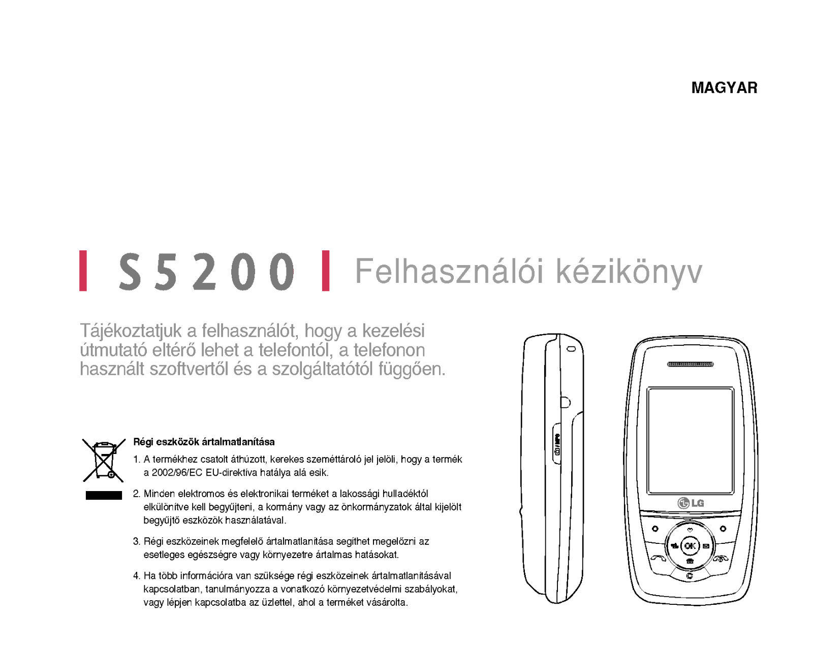 LG S5200 Owner’s Manual