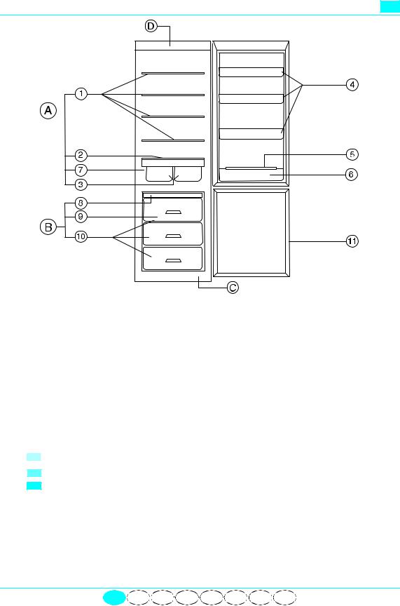 Whirlpool ARZ 863/H INSTRUCTION FOR USE