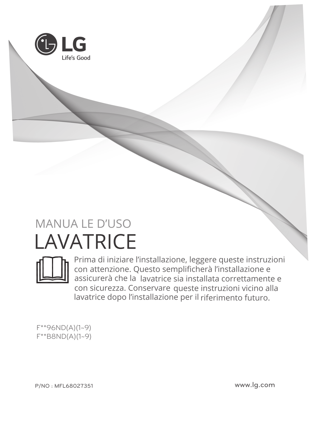 LG F1096NDA User Manual