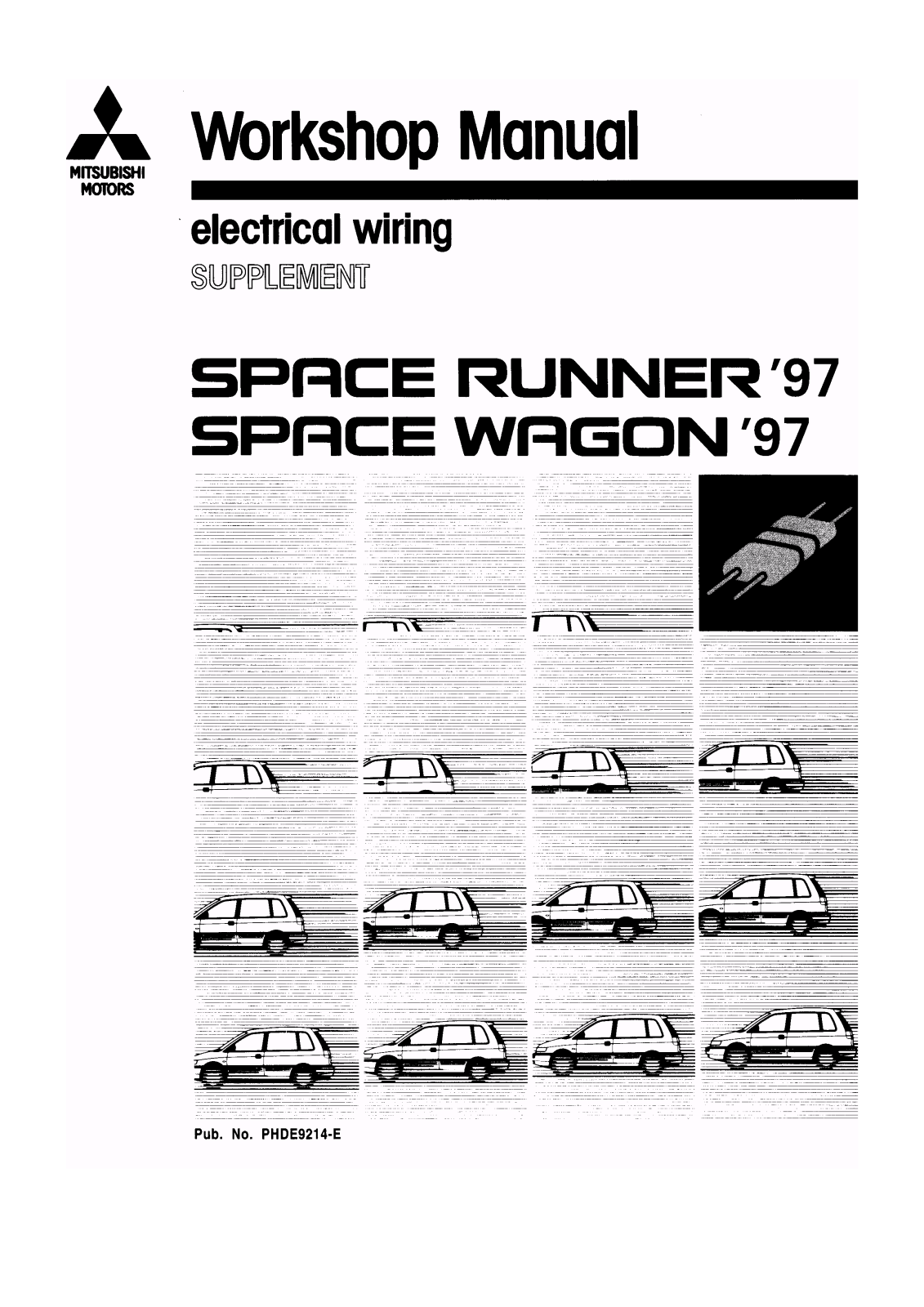 Mitsubishi Space Wagon 1997 User Manual