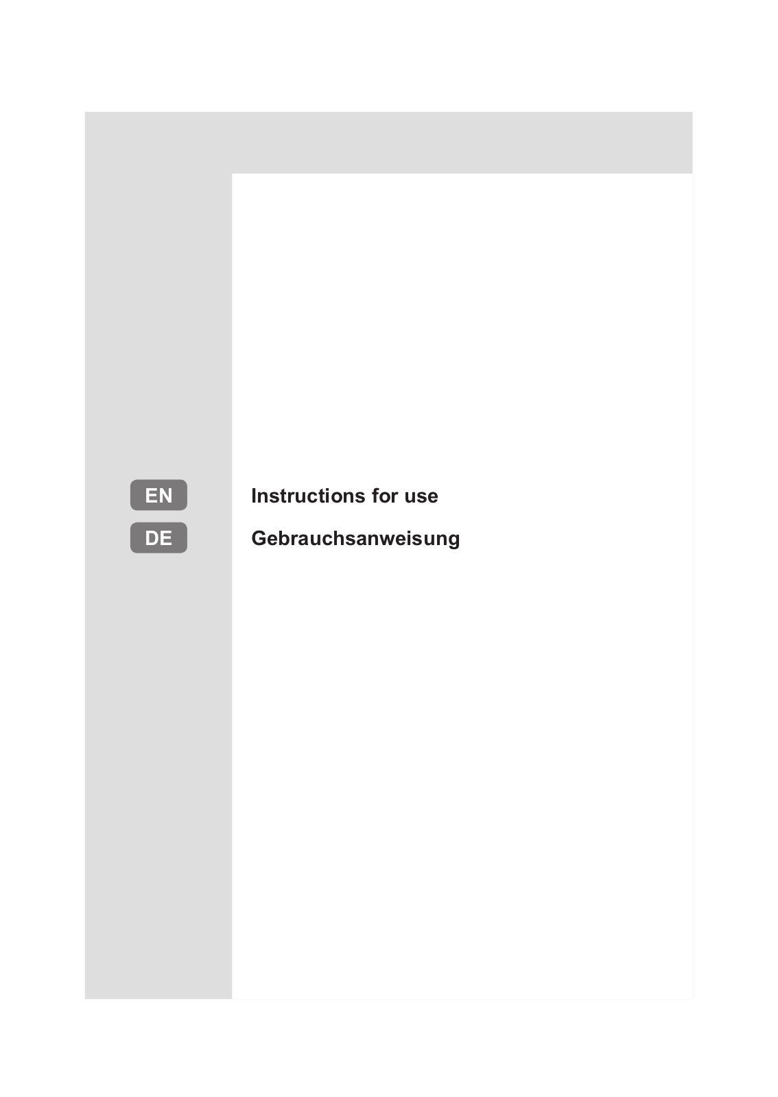 BAUKNECHT KVIE 500 operation manual