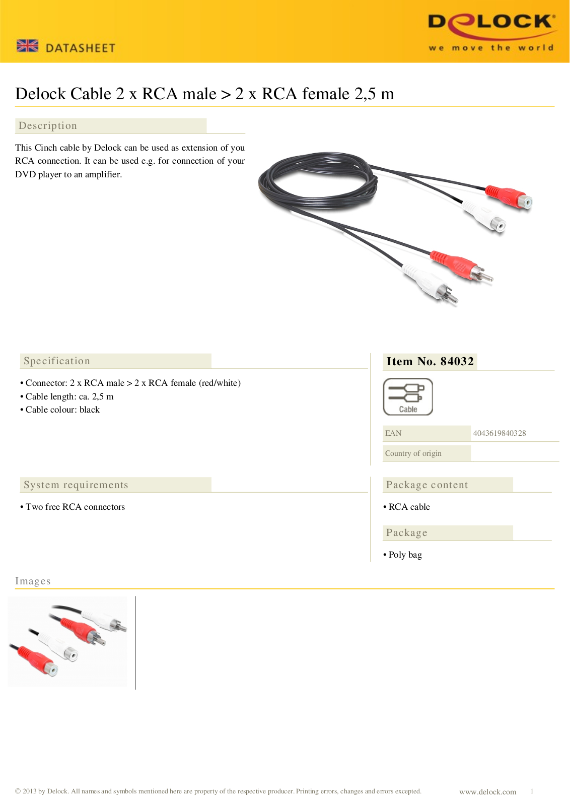 DeLOCK 84032 User Manual