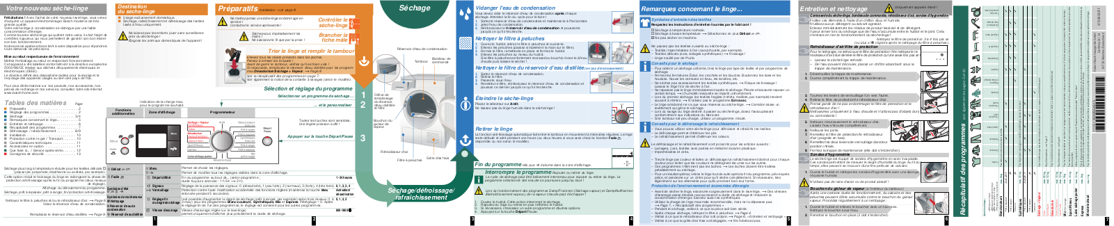 BOSCH WTS86582FF User Manual