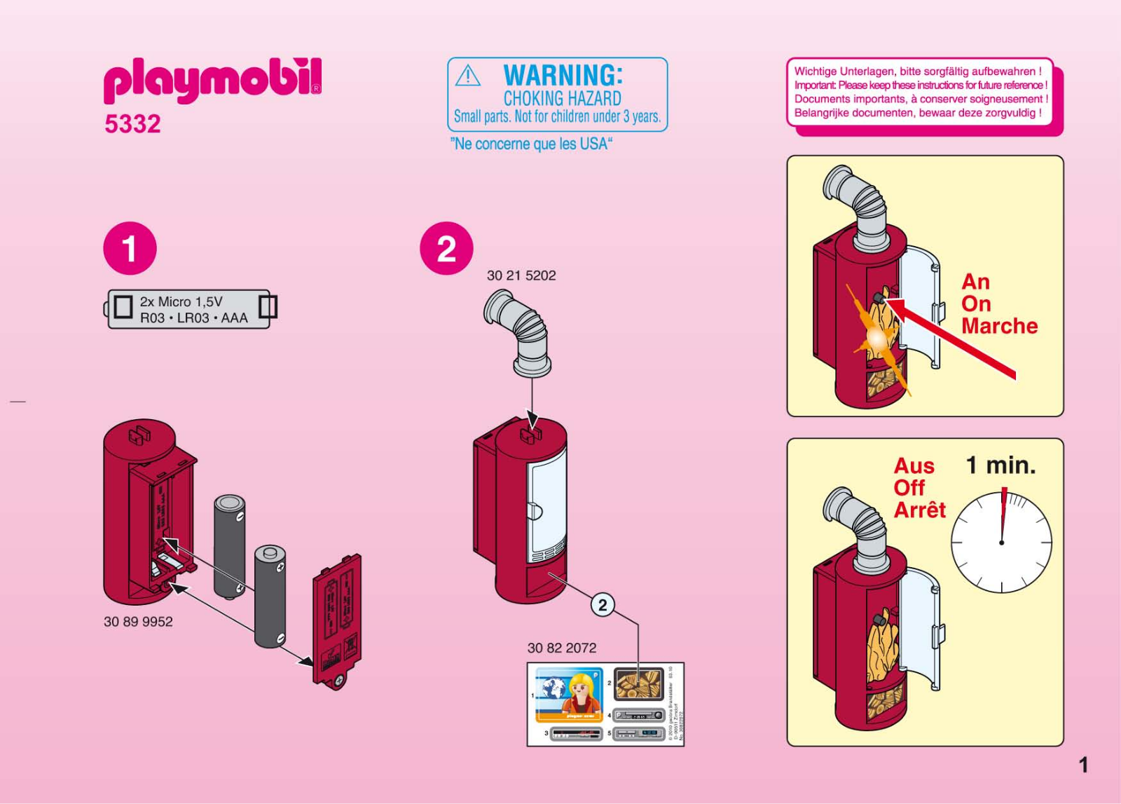 Playmobil 5332 Instructions