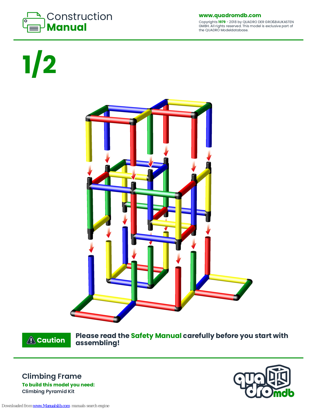 Quadro Climbing Frame Construction Manual