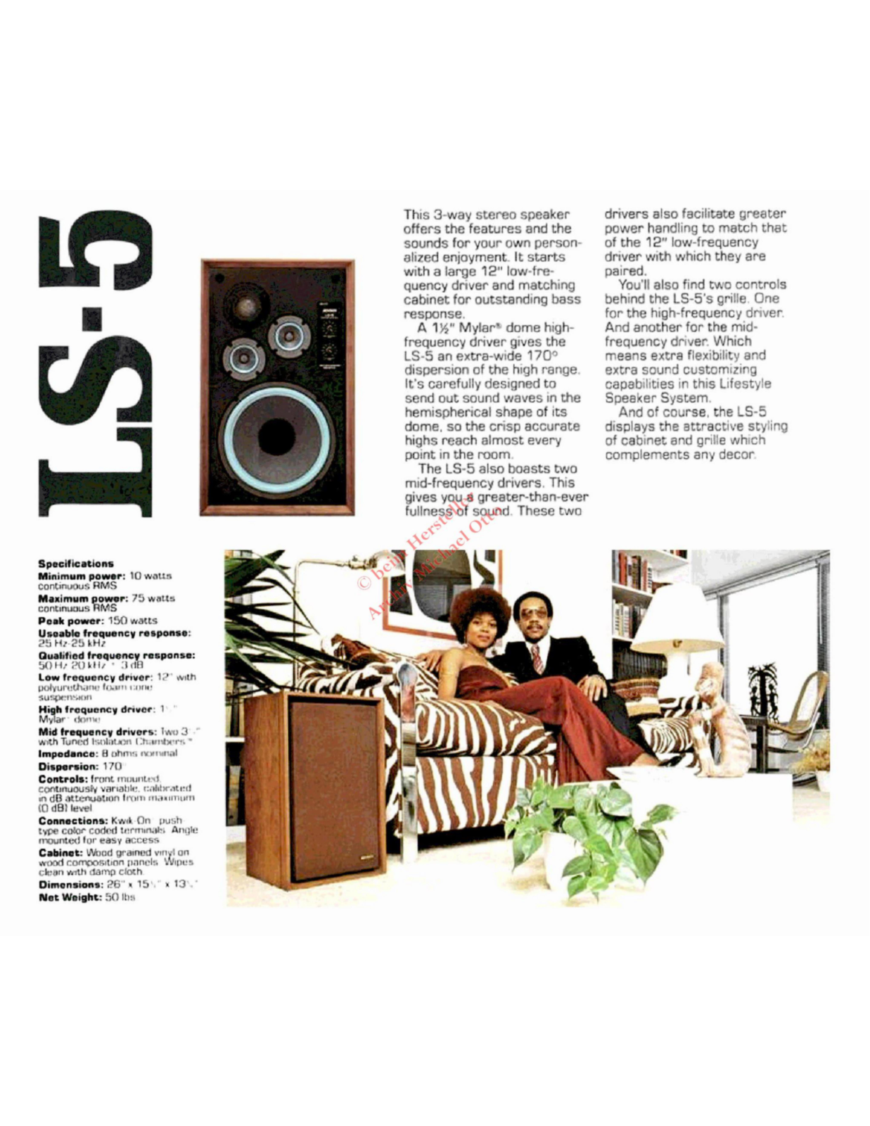 Jensen LS-5 flyer - ManualMachine.com