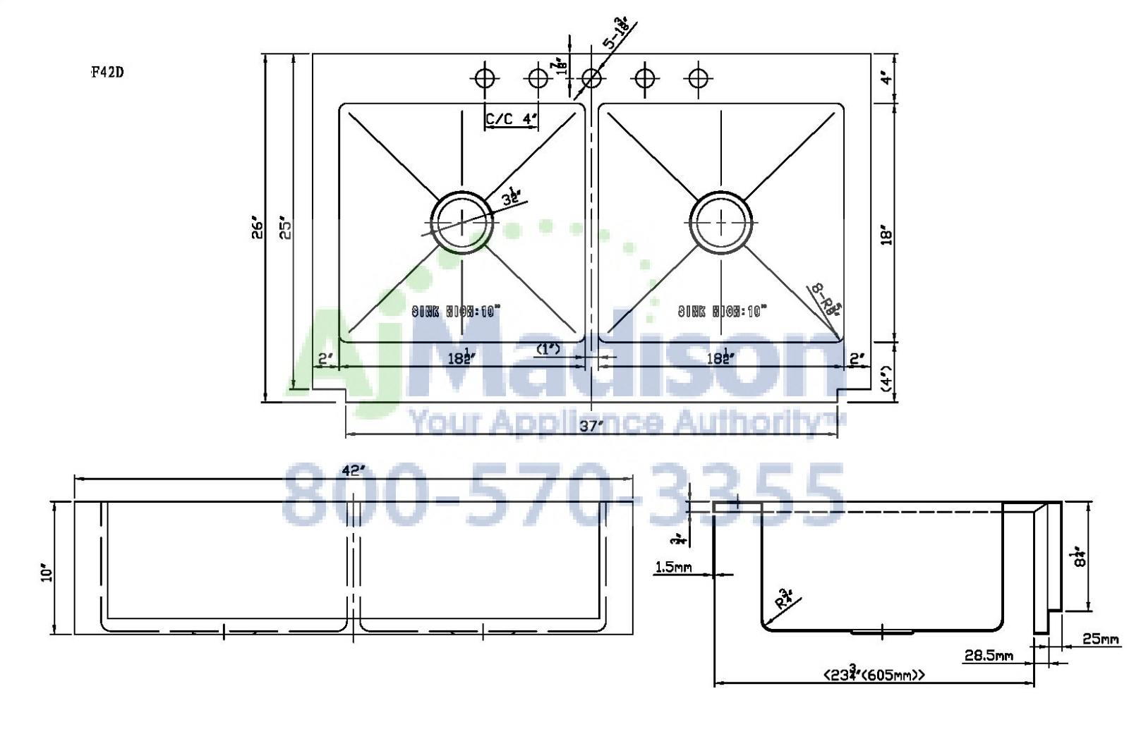 Empire Industries F42D Specs