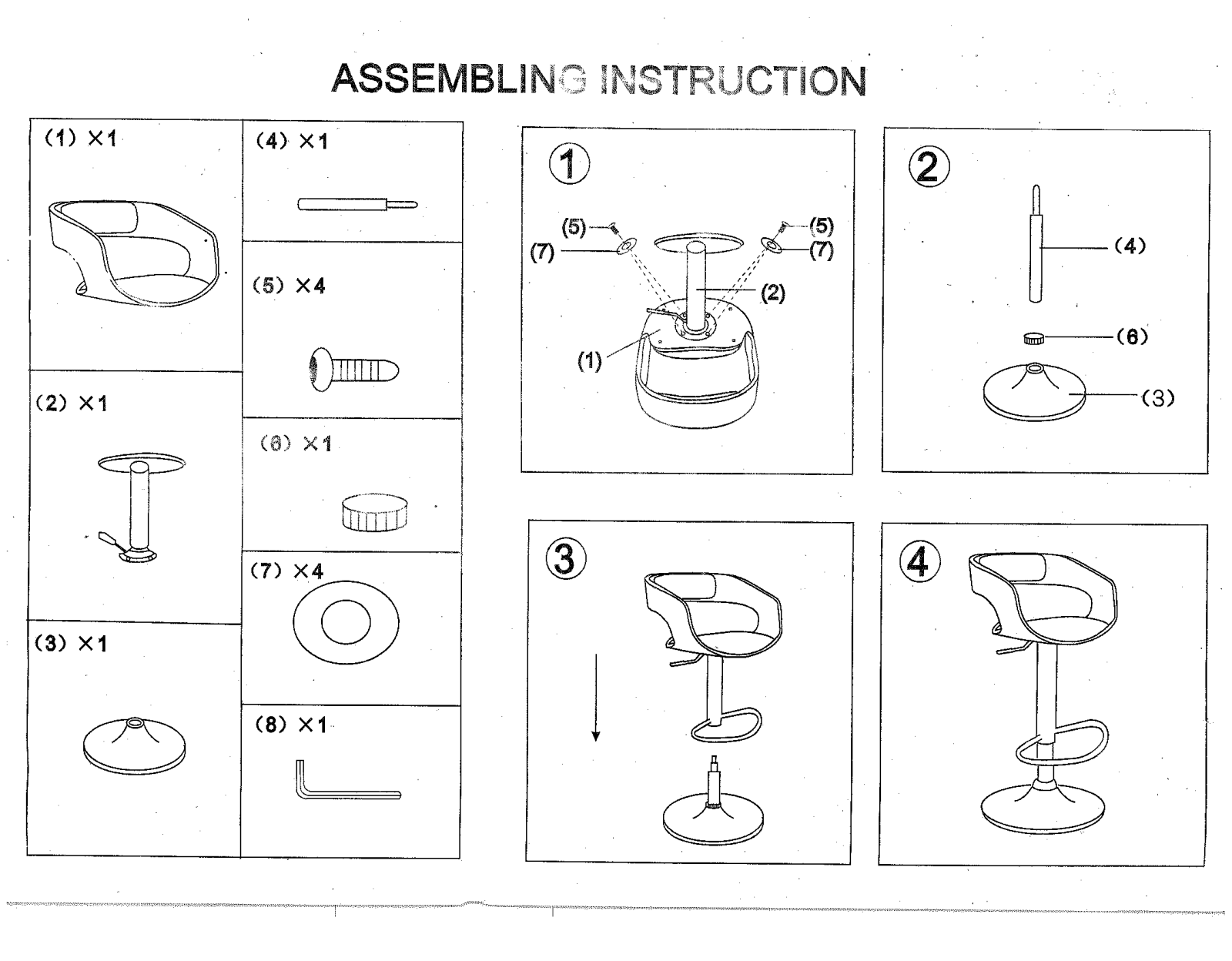 Wade Logan ORNE7003 Assembling Instruction - ManualMachine.com