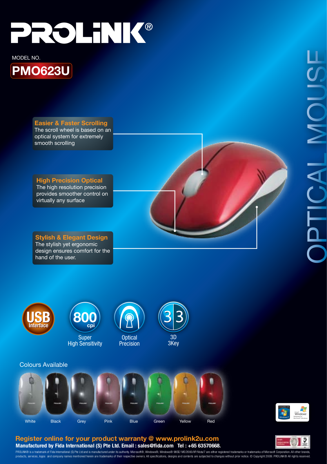 PROLiNK PMO623U User Manual