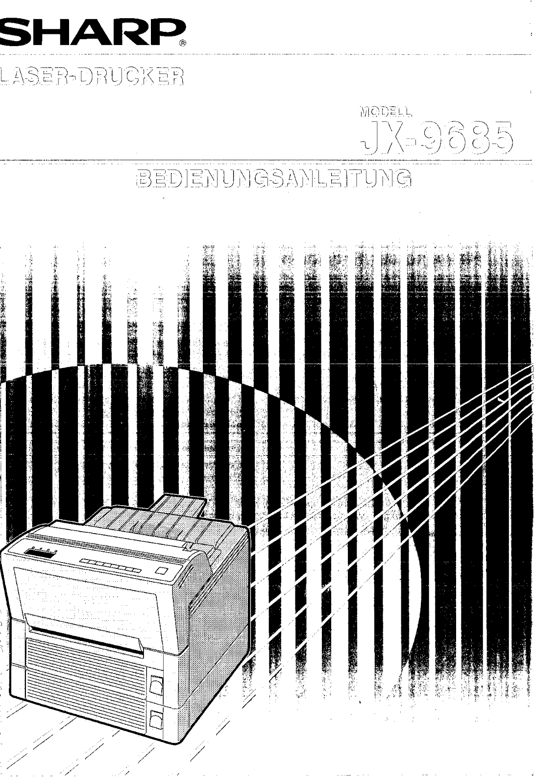 Sharp JX-9685 User Manual