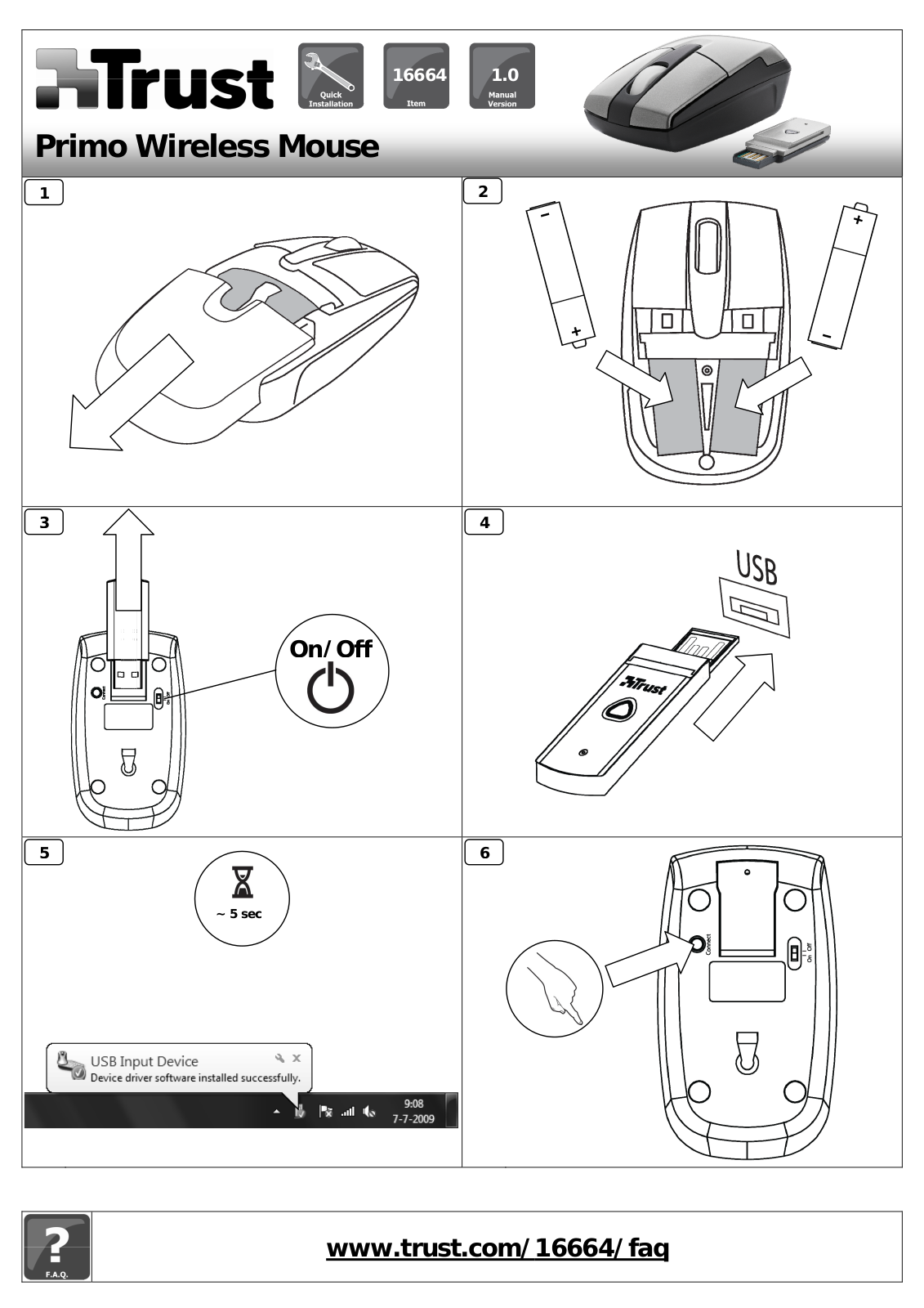 Trust Primo Wireless User Manual