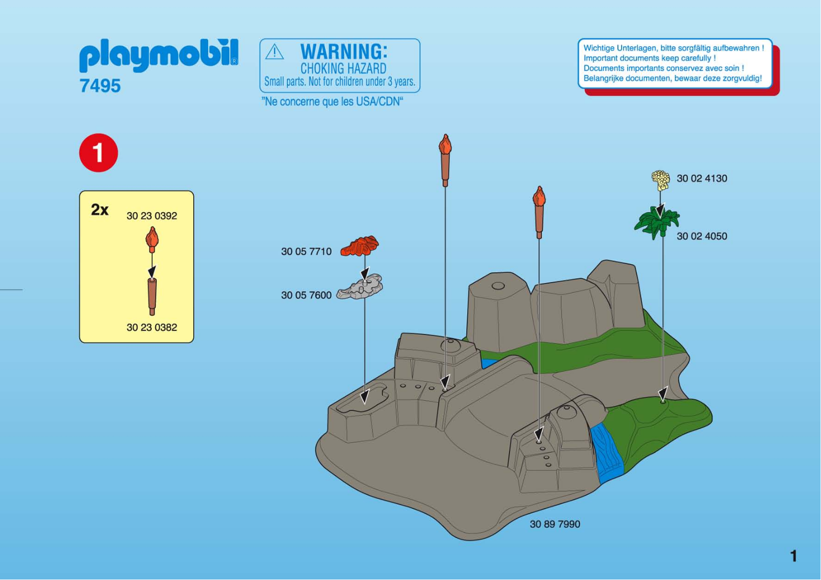 Playmobil 7495 Instructions