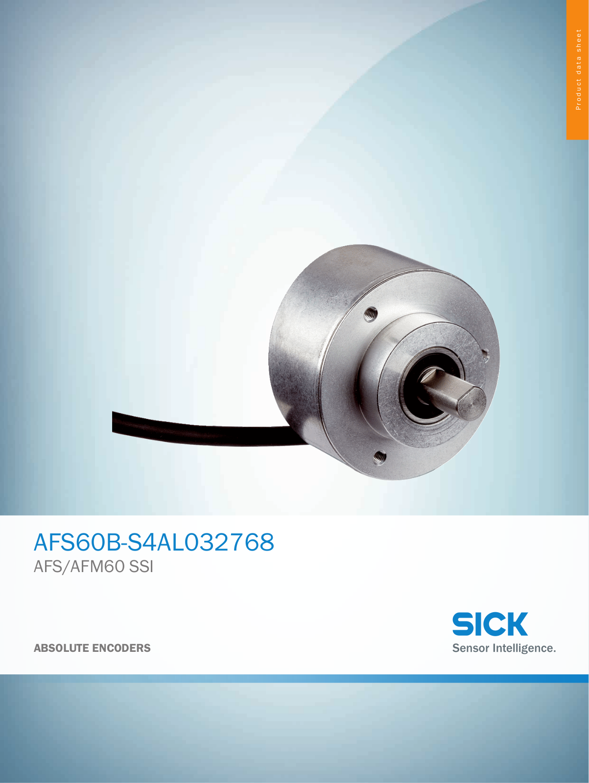 Sick AFS60B-S4AL032768 Data Sheet