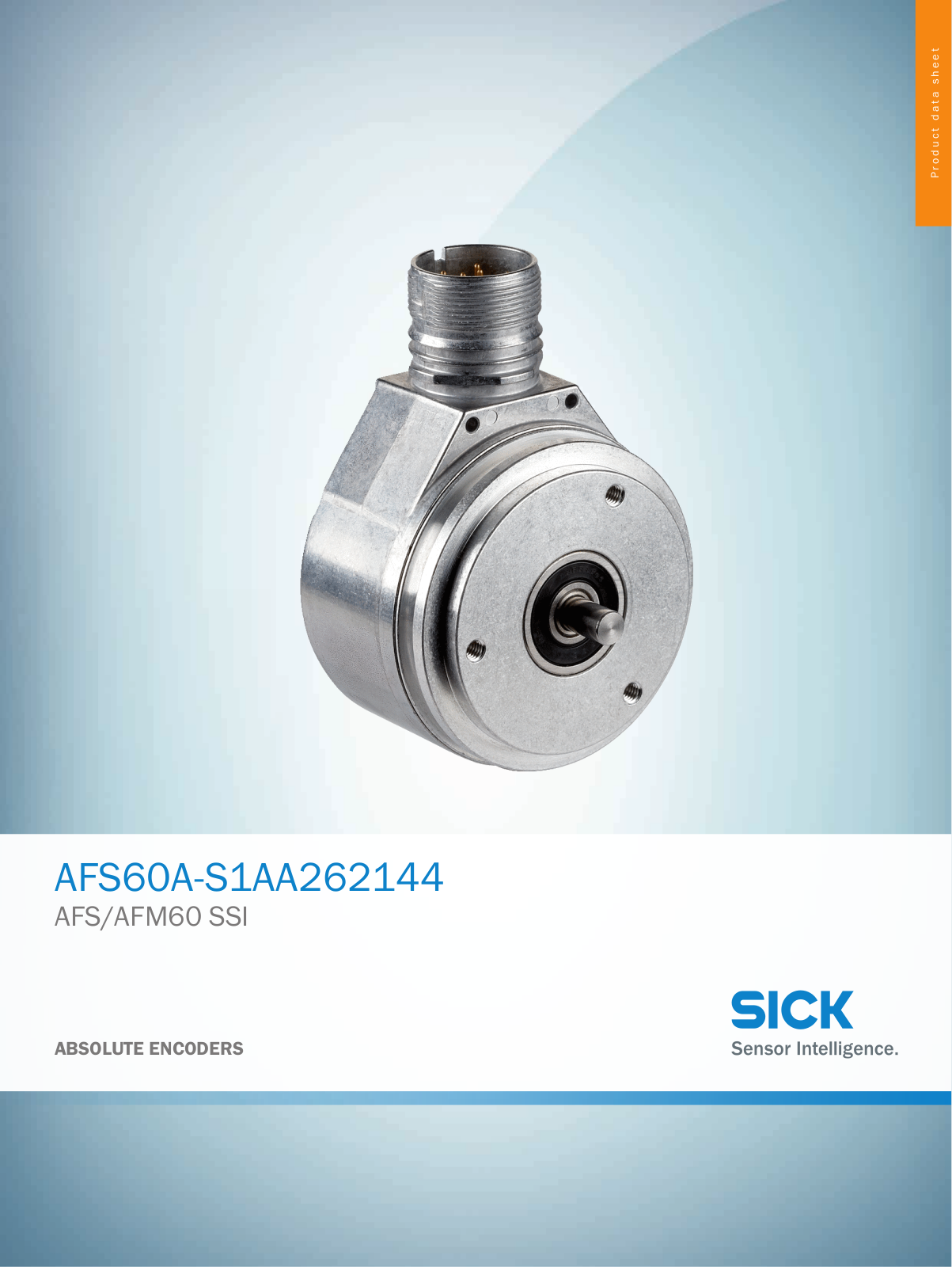 Sick AFS60A-S1AA262144 Data Sheet