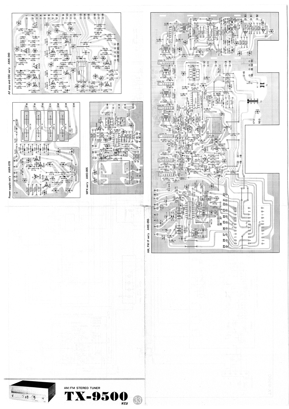 Pioneer TX-9500 Service Manual