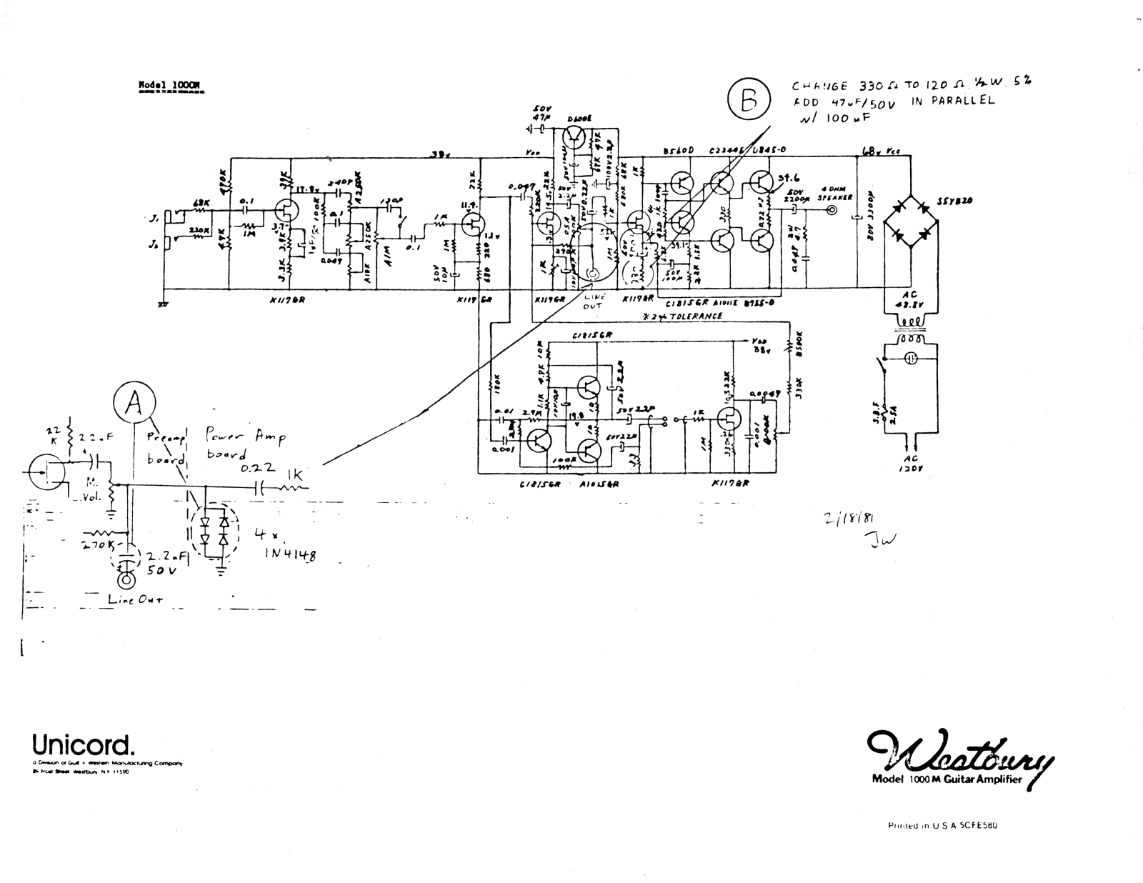 Westbury 1000m schematic