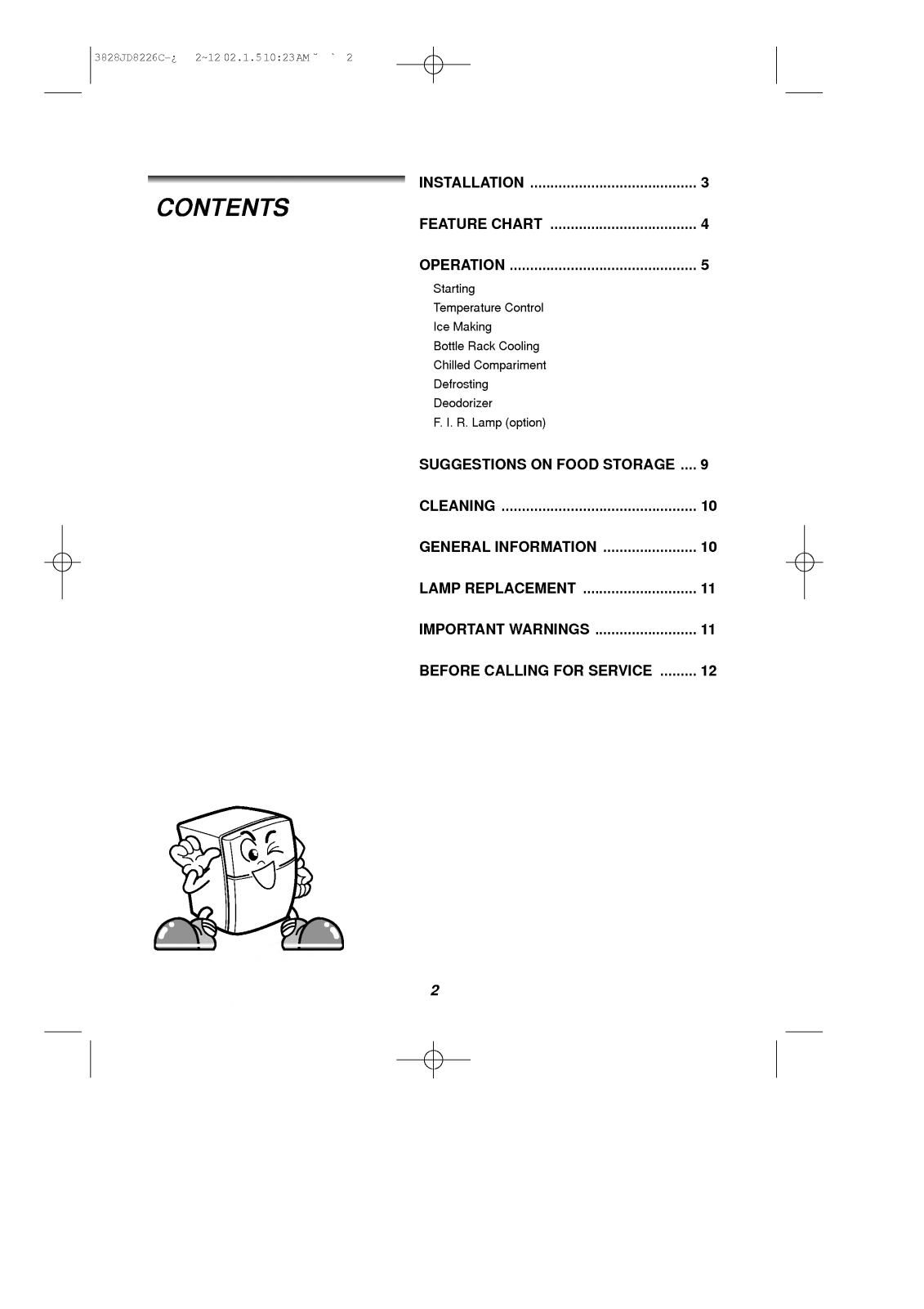 LG ER4628-S User Manual