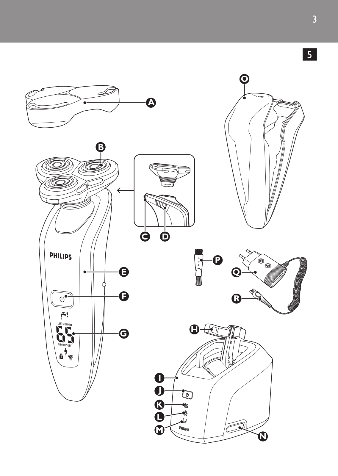 Philips RQ1095, RQ1087, RQ1085, RQ1077, RQ1075 User Manual