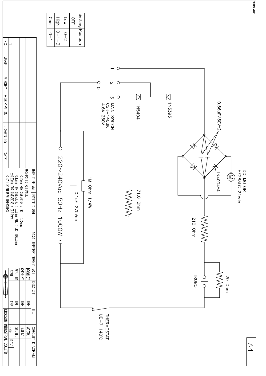 Vitek VT-1318 Circuit diagrams