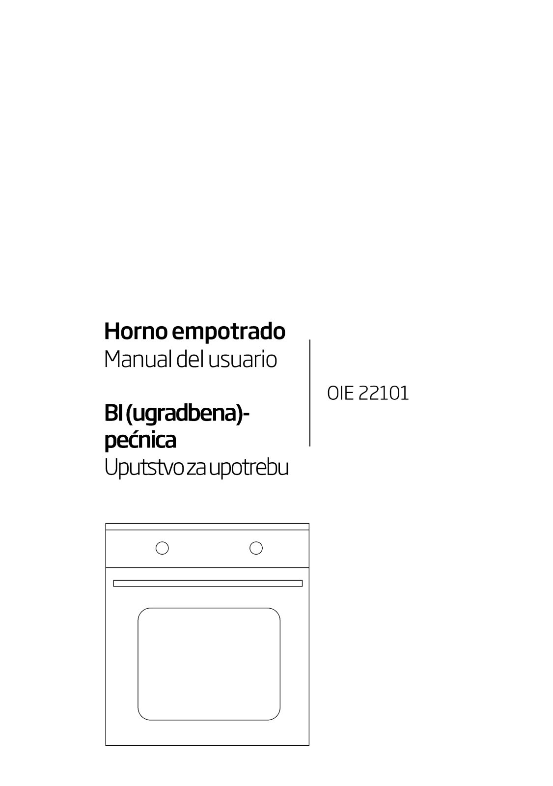 Beko OIE22101 User manual