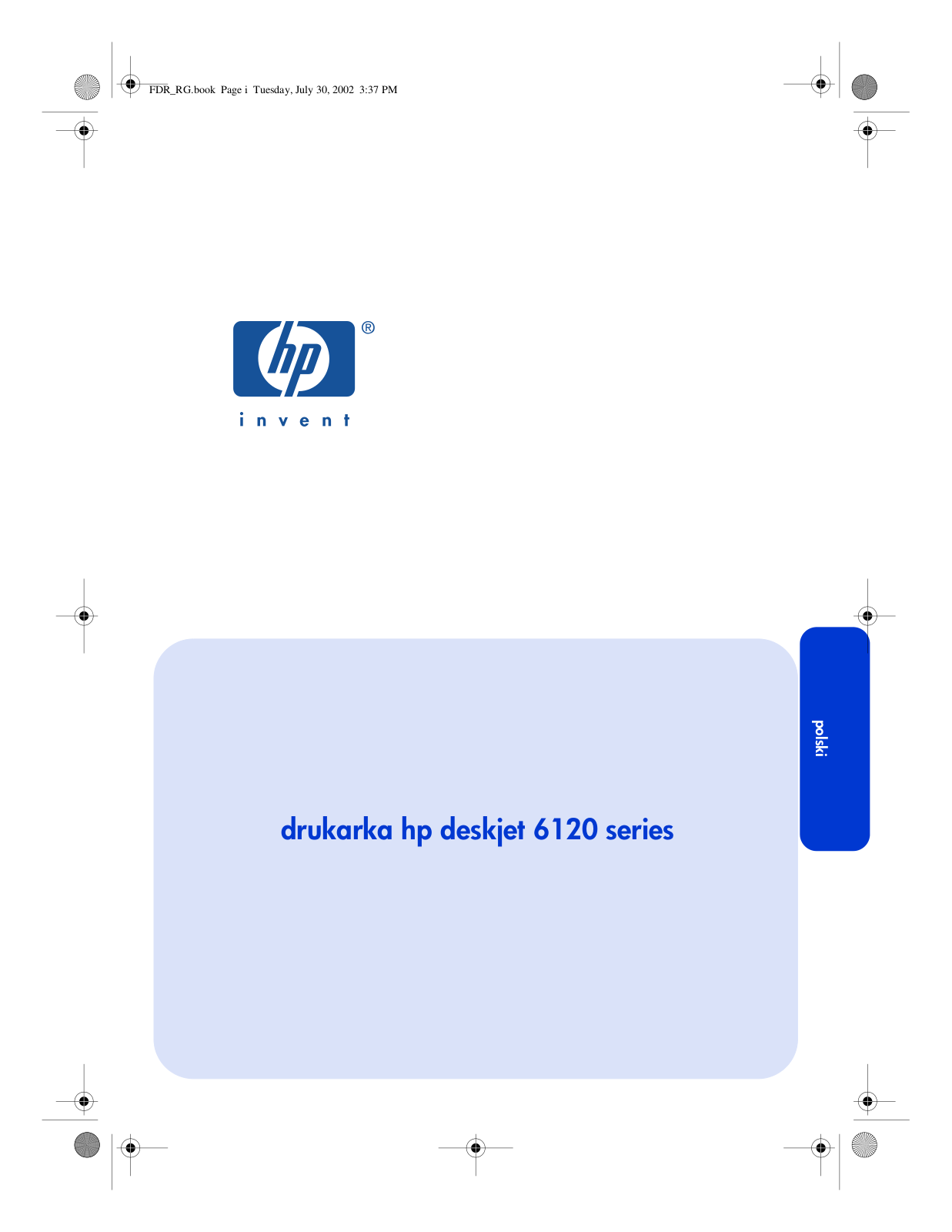 Hp DESKJET 6122, DESKJET 6127 User Manual