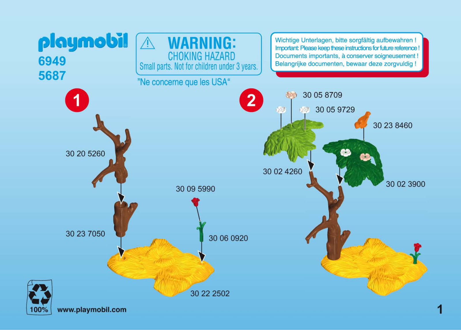 Playmobil 5687 Instructions