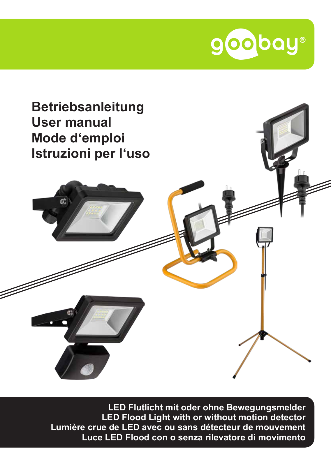 Goobay LED Flood Light User manual