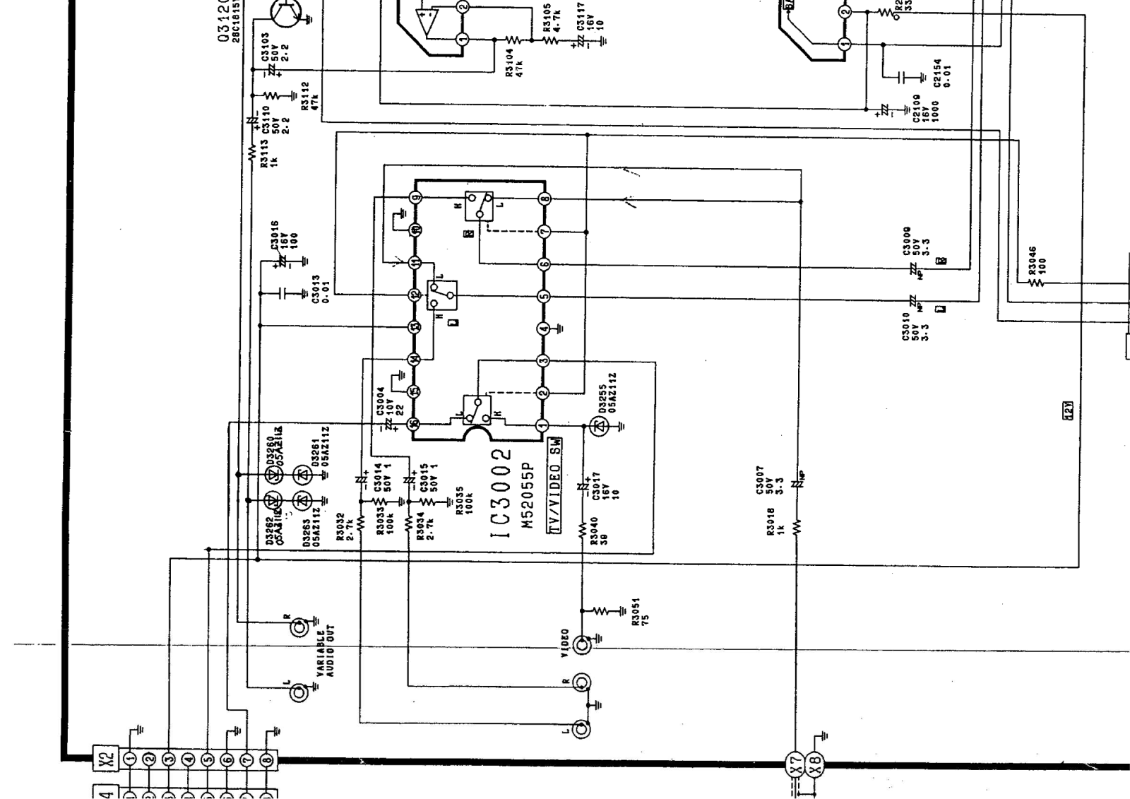 Panasonic CT2161 Diagram