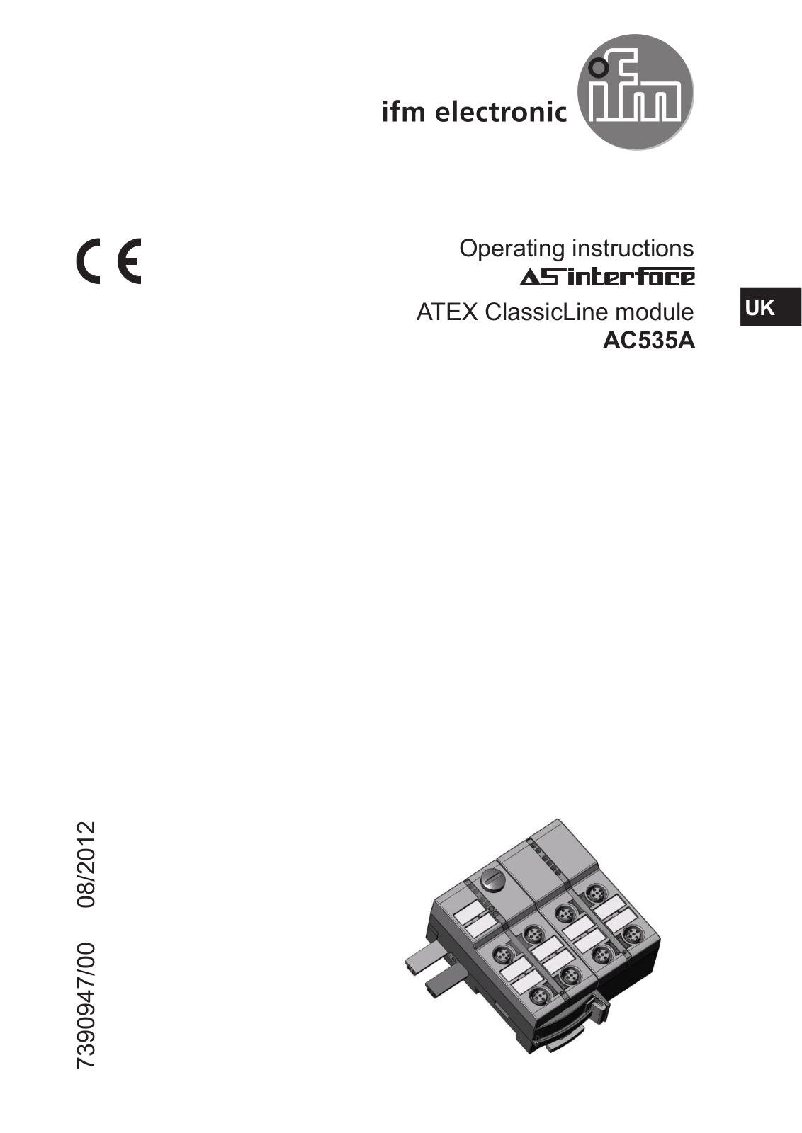 IFM Electronic AC535A Operating Instructions Manual